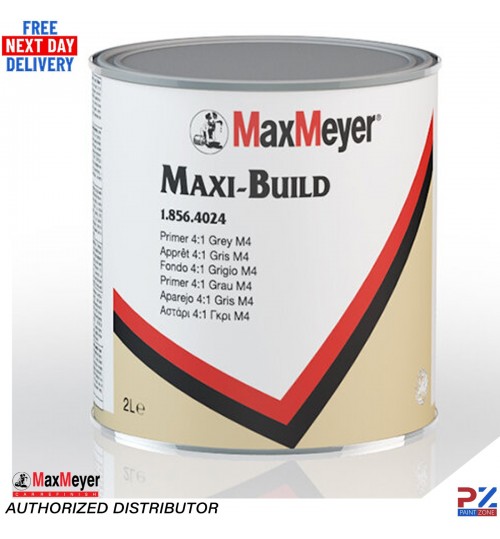 Max Meyer 4024 2K High Build HS Primer Grey – Maxi Build Topfiller 2 Litre